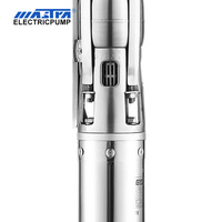 Pompe à eau submersible, moteur combiné, distribution d'eau, acier inoxydable 316L, multi-étages, irrigation, aquaculture, mariculture