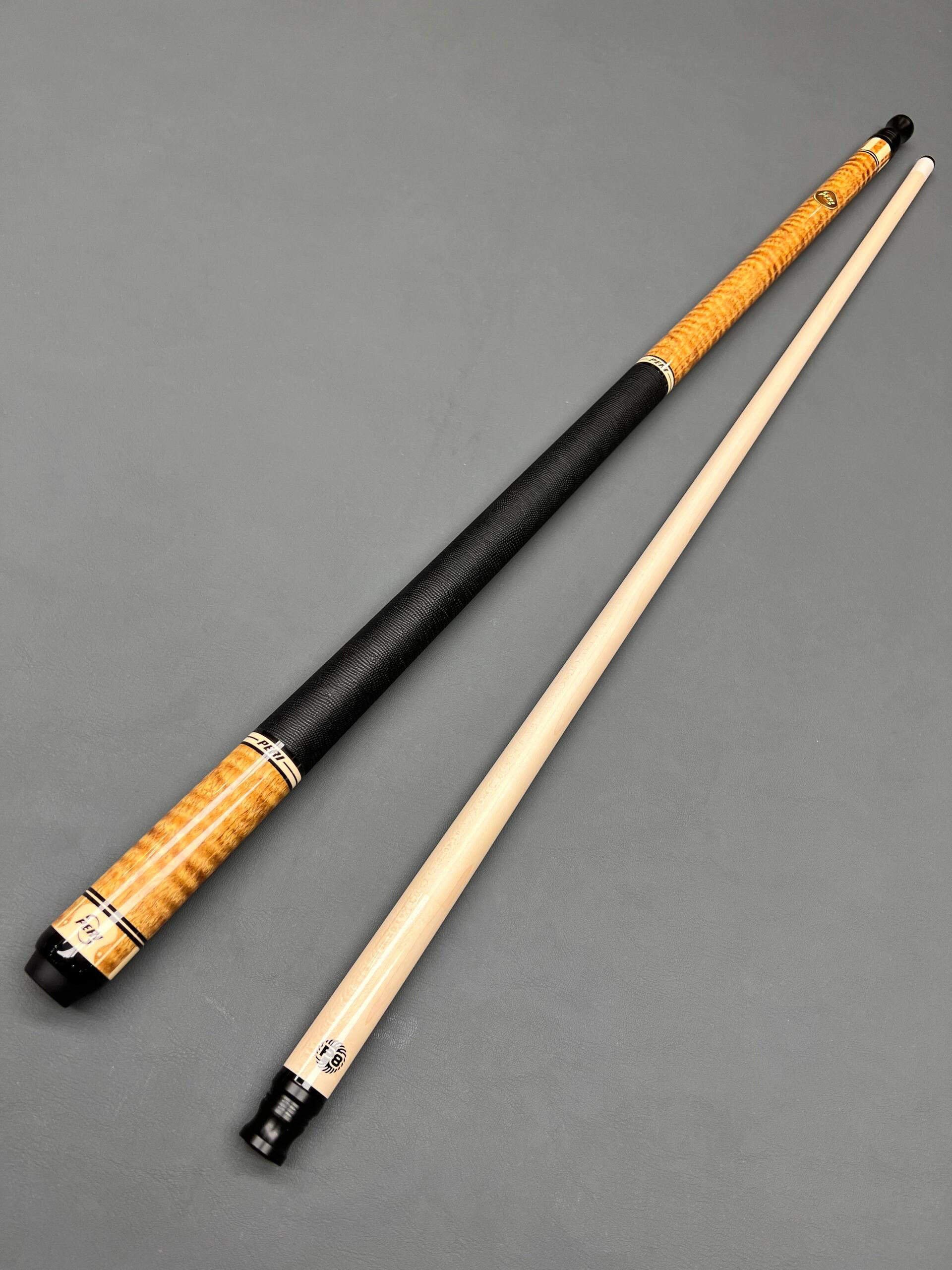 Yellow- single pole-imitation leather