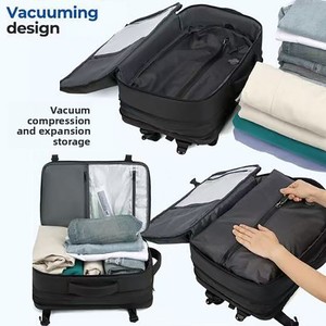 Nueva <span class=keywords><strong>Mochila</strong></span> <span class=keywords><strong>de</strong></span> <span class=keywords><strong>Viaje</strong></span> Simple y Versátil Unisex <span class=keywords><strong>de</strong></span> Poliéster Oxford, <span class=keywords><strong>de</strong></span> Gran Capacidad, para Computadora, Negocios y Viajes - Product Image 3