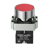 CHINT NP2 série XB2 interrupteur à bouton-poussoir avec bouton plat léger BW3361 normalement ouvert 220V bw3462 normalement fermé