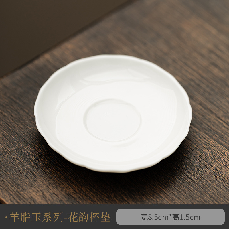 Sous-verre floral série Jadeite