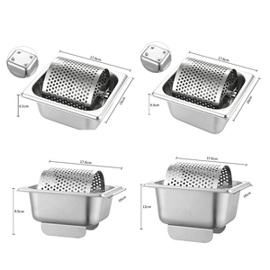 Soporte de acero inoxidable para rodillo de mantequilla, volteador de hamburguesas americano, especial para puesto de comida callejero de Chaozhou - Product Image 6