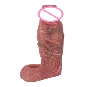 SXXY Manchon pénien ouvert pour l'agrandissement du pénis masculin et le retard de l'éjaculation, gaine pour anneau pénien, jouets sexuels pour couples - Product Image 6