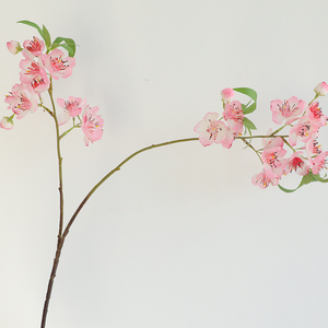 Arco de Boda con Fondo de Flores Artificiales de Cerezo y Melocotón, Ramas Realistas de Tallo Largo para Estudio Fotográfico, Venta al por Mayor - Product Image 1