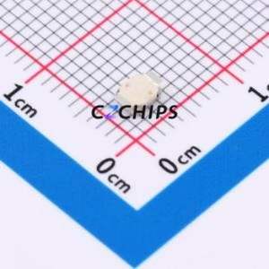 TS-3025-B-A-B Tactile Switch SMD Switch Single Pole Single Throw Round Button 1.6N Vertical Mount - Product Image 2