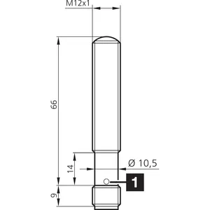 OEP12V50000G2-IBSL เซ็นเซอร์ประสิทธิภาพสูง เซ็นเซอร์กั้นแสง 50000 มม. - Product Image 2
