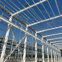 Taller de Estructura de Acero Prefabricado de Diseño Moderno en Forma de C/Z, de Bajo Precio, en Acero Q235 Q345 Q355, para Reparación y Mantenimiento Automotriz