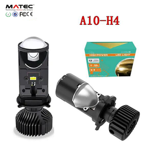 Bi LED ไฟหน้า 12 V 35 W H4 Hi Low Hid MINI โปรเจคเตอร์เลนส์ Y6 Y7 Y8 <span class=keywords><strong>Y9</strong></span> H4 ซีนอน MINI โปรเจคเตอร์เลนส์ Bi LED H4 - Product Image 2