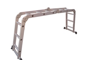 Thang Nhôm Đa Năng Chất Lượng Cao Với Bản Lề Lớn 4X3 <span class=keywords><strong>2</strong></span> Bước - Product Image 2