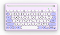 Teclado Ergonómico Inalámbrico Multidispositivo con Interfaz RF, Ultrafino, Tamaño Completo, Soporte para Tablet, Combo de Ratón y Alfombrilla, para Teléfono/Mac - En Stock