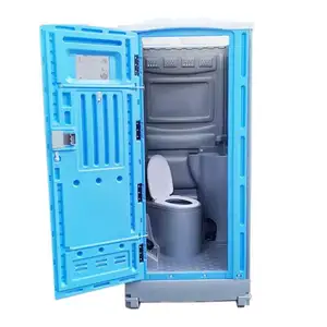 Pasokan WALTOR sementara flush porta potty WC mudah perakitan HDPE toilet portabel untuk dijual