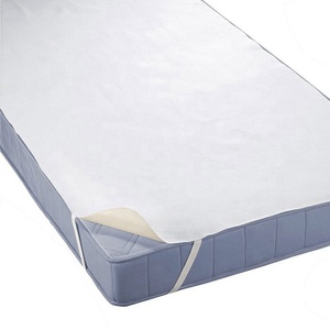 Baby Adult Waterproof Bed <strong>Protector</strong> Cotton Polyester <strong>Mattress</strong> Topper <strong>Rubber</strong> Band Fixation - Product Image 1