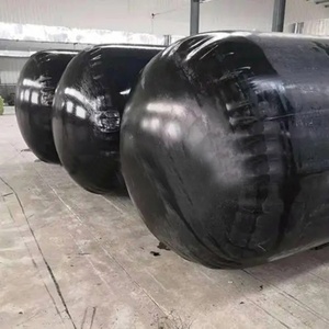 Boya de amarre cilíndrica negra de caucho natural con certificado CCS, protección inflable de PVC duradera a precio de fábrica para embarcaciones. - Product Image 3