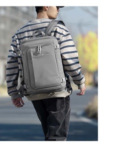 Sac à dos unisexe en nylon souple 20-37L, imperméable, respirant, avec ceinture à coussin d'air, pour usage quotidien, décontracté et sportif - Product Image 2