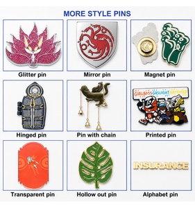 Produttore Flyances: Vendita all'Ingrosso di Spille Personalizzate <span class=keywords><strong>Anime</strong></span> Gatto Nero Divertente in Smalto Morbido o Duro con Cartoncini Posteriori - Product Image 4