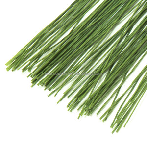 <span class=keywords><strong>Alambre</strong></span> de hierro cubierto de papel verde y <span class=keywords><strong>blanco</strong></span> de 24 pulgadas y 60cm, <span class=keywords><strong>alambre</strong></span> de hierro floral <span class=keywords><strong>para</strong></span> <span class=keywords><strong>manualidades</strong></span> hechas a mano y flores - Product Image 4