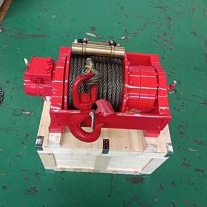 <span class=keywords><strong>Treuil</strong></span> hydraulique robuste à câble métallique de 15 000 lb (6,8 tonnes) pour camion de remorquage, grue de dépannage - Product Image 1