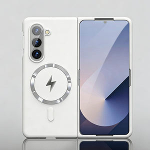 Магнитный противоударный чехол из поликарбоната класса люкс для Z Fold7/Z Fold3 в деловом стиле, складной - Product Image 3