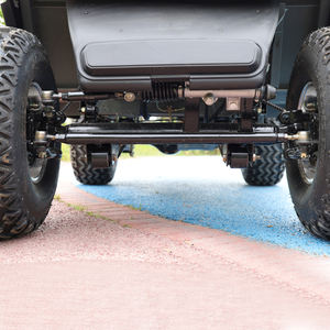 Voiturette de golf électrique tout-terrain 2+2 de conception récente, de qualité supérieure, rose, avec support pour caddie, pour tous les terrains - Product Image 6