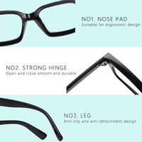 Gafas de Lectura con Filtro de Luz Azul y Marco Cuadrado, las Más Vendidas del 2026, Antirreflejos, para Hombre y Mujer, con Logotipo Personalizado, Venta al Por Mayor