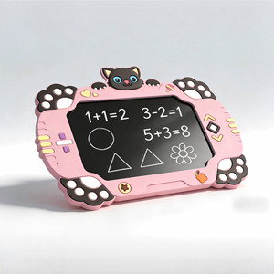 8.5インチ グロビオン教育用<span class=keywords><strong>2</strong></span>-in-1シリコン製お絵かきボード 子供用 男女兼用-書き込み＆お絵かき - Product Image 2