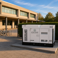 Générateurs diesel Goldlink Power Super Silent 50KVA/40KW, générateur diesel 63KVA/50KW sans balais, certifié CE pour usage commercial
