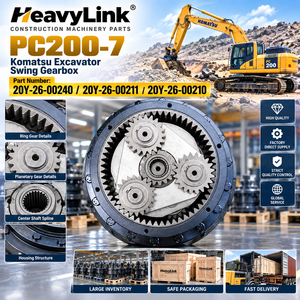 ชุดเกียร์สวิงรถขุดโคมัตสึ PC200-7 ชุดเกียร์ลดรอบหมุนหมายเลขอะไหล่ 20Y-26-00240 20Y-26-00211 20Y-26-00210 - Product Image 3