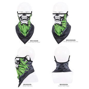 Cache-cou en maille de soie glacée respirante, masque facial unisexe, couvre-chef de cyclisme extérieur, écharpe de protection solaire - Product Image 2