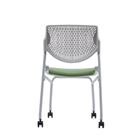 2024 Design moderne chaise empilable ergonomique Z-D2409 cadre en plastique pliable pour l'école bureau à domicile hôpital nouveau Design en gros