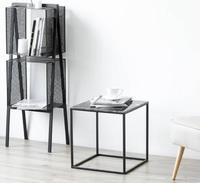 SWT — boîte à café latérale en marbre vert, table ouverte, pour salon, nouvelle collection, 2020