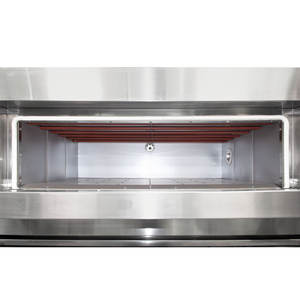 فرن كهربائي صناعي لخبز الخبز بثلاثة طوابق وست صواني مع واجهة زجاجية كاملة - Product Image 2