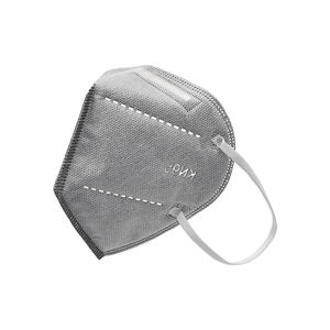 หน้ากากอนามัยแบบใช้แล้วทิ้งสำหรับผู้ใหญ่หน้ากาก Kn95ดำ KN95แบบใช้แล้วทิ้งพร้อมปากแบบแพ็คแต่ละโลโก้ - Product Image 2