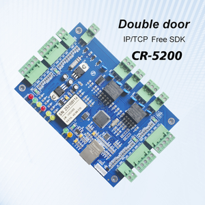 CR-5200 Two-Door Entry Security System Wiegand 26 34 TCP/IP Network Access Control Board Panel Biometric Access Controller - Product Image 1