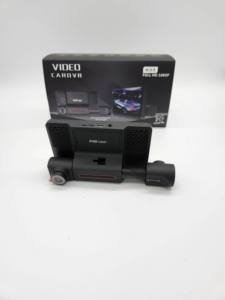 Caméra de tableau de bord à 3 objectifs 4 pouces 3 canaux 3 caméras Voiture Dvr Avant Intérieur Arrière Full HD 1080p Vidéo Voiture Boîte Noire Caméra de vision nocturne - Product Image 5