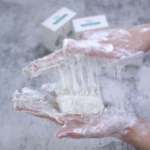 Savon naturel fait à la main pour le corps au <span class=keywords><strong>lait</strong></span> <span class=keywords><strong>de</strong></span> chèvre Barres <span class=keywords><strong>de</strong></span> savon à la glycérine à l'huile d'olive et à l'avoine Savon solide au <span class=keywords><strong>lait</strong></span> <span class=keywords><strong>de</strong></span> chèvre procédé à froid - Product Image 6