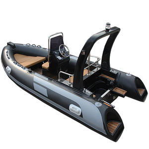 Bateau à moteur intérieur Fabricant de bateaux gonflables en fibre de verre pour le sauvetage en cas d'incendie et les interventions d'urgence - Product Image 1