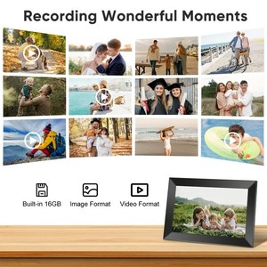 Marco <span class=keywords><strong>de</strong></span> Fotos Digital con Pantalla Táctil IPS <span class=keywords><strong>de</strong></span> 10.1 Pulgadas, WiFi, Almacenamiento en la Nube, Compartir Fotos y Videos al Instante a través <span class=keywords><strong>de</strong></span> Aplicación Móvil, 32GB <span class=keywords><strong>de</strong></span> Memoria, <span class=keywords><strong>Regalo</strong></span> Perfecto - Product Image 3