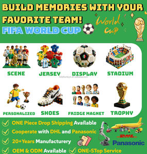 Ensemble <span class=keywords><strong>de</strong></span> blocs <span class=keywords><strong>de</strong></span> construction <span class=keywords><strong>de</strong></span> figurines <span class=keywords><strong>de</strong></span> joueurs <span class=keywords><strong>de</strong></span> football personnalisées <span class=keywords><strong>de</strong></span> style collectionneur pour l'affichage du club, cadeau - Product Image 4