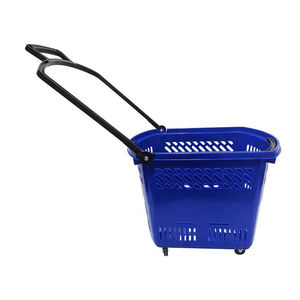 Cesto della spesa del supermercato Guichang carrello carrello <span class=keywords><strong>con</strong></span> <span class=keywords><strong>ruote</strong></span> - Product Image 5