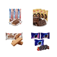 Machine automatique de collecte, d'alimentation et d'emballage de biscuits, enveloppeuse à grande vitesse