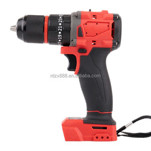 สว่านกระแทกไร้สาย OEM 21V Brushless Li-ion ขนาด 13 มม. เส้นผ่านศูนย์กลางการเจาะสูงสุด ปรับความเร็วได้ ระดับมืออาชีพ - Product Image 2
