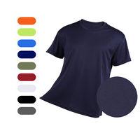 Bestseller 150gsm 100% polyester mesh T-shirt met custom borduurwerk, reliëfdruk, DTG & zeefdruk, sneldrogend en ademend