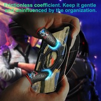 Manchons pour doigts en fibre d'argent, doux au toucher, améliorent l'expérience de jeu, un essentiel pour l'e-sport