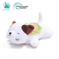 En gros dessin animé doux chien jouets en peluche poupée mignon anime chat dormir oreiller coussin