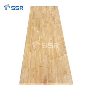 SSR VINA Design moderne comptoir de bloc de boucher Hevea huilé clair UV/PU fini avec bord carré à vendre - Product Image 5