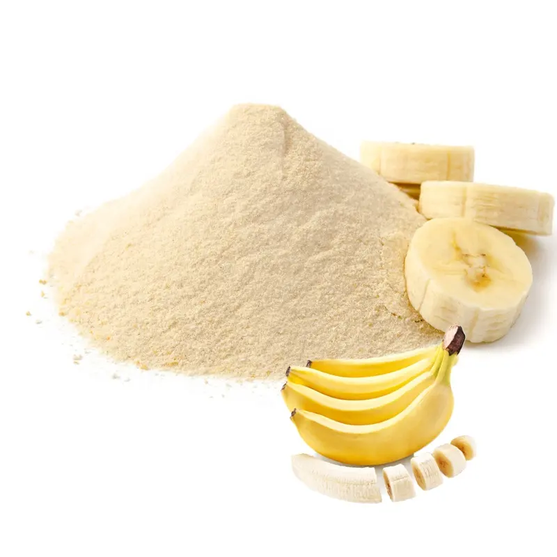 Pó de suco de banana seca, nomes orgânicos naturais para suplementação de nutrição