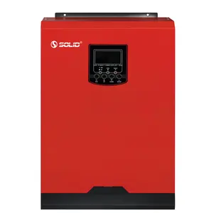 Pengisi Daya Pengontrol Tenaga Surya MPPT, Padat Hibrida 24V Inverter Tenaga Surya 3000W 3KVA