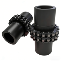 Longue vie 45 #   Accouplement rigide universel en acier traité par oxydation, conçu pour durer, pour machine-outil CNC