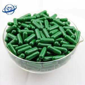 Toplu satış boş sebze hap kapsül en iyi fiyat boyutu 0 yeşil kapsül - Product Image 1