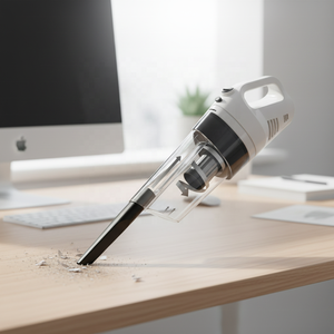 <span class=keywords><strong>Aspirateur</strong></span> à main mini ABS alimenté par batterie avec forte aspiration pour une utilisation en voiture <span class=keywords><strong>et</strong></span> à la maison - Product Image 4
